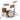 CC2-J483 Gretsch Catalina Club 3pc Shell Pack, Bronze Sparkle