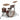 CC2-J484 Gretsch Catalina Club 4pc Shell Pack, Satin Antique Fade
