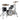 CC2-M264 Gretsch Catalina Club Micro 4pc Shell Pack, Piano Black