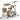 CC2-M264 Gretsch Catalina Club Micro 4pc Shell Pack Sahara Sparkle
