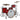 CC2-R424 Gretsch Catalina Club 4pc Shell Pack, Gloss Crimson Burst
