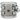 CM1-0708T Gretsch Catalina Maple 7x8" Rack Tom, Silver Sparkle