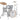 CM2-E605 Gretsch Catalina Maple 5pc Shell Pack, Silver Sparkle