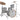 CM2-E624S Gretsch Catalina Maple 4pc Shell Pack, Silver Sparkle