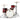 CT1-R444C Gretsch Catalina Club 4-pc Shell Pack, Gloss Crimson Burst
