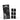 Claude Lakey Mouthpiece Cushions, Black, 6 pcs.