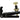 Wittner Violin Finetuner, Stable Style, Narrow Slot, Black/Gold Screw, 1/2-1/4