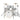 GE4E825 Gretsch Energy 5-pc Drum Kit, With Hardware, Cymbals, Silver Sparkle