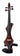GEWA Novita 3.0 Electric Violin, Red Brown, With Universal Shoulder Rest Adapter
