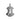 3D Sound Mute, Cello, 1-Hole Viol, Diamond Clear