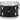 RN2-0812T Gretsch Renown 8x12" Rack Tom, Piano Black