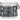 RN2-0812T Gretsch Renown 8x12" Rack Tom, Silver Oyster Pearl
