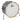RN2-1424B Gretsch Renown 14x24" Bass Drum, Silver Oyster Pearl