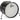 RN2-1620B Gretsch Renown 16x20" Bass Drum, Piano Black