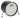RN2-1620B Gretsch Renown 16x20" Bass Drum, Piano Black