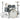 RN2-E8246 Gretsch Renown 4-pc Shell Pack, Silver Oyster Pearl
