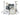 RN2-E8246 Gretsch Renown 4-pc Shell Pack, Silver Oyster Pearl