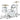 RN2-J483 Gretsch Renown 3-pc Shell Pack, Piano White