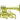 Carol Brass CCR-7772R-YSS(D)-C Cornet - Yellow Brass Silver Plated