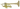 Carol Brass CTR-5060H-GSS-C-L Trumpet - Gold Brass Silver Plated