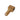 Eyelet, Cello, Inch (Coarse) Thread, For 3mm Screw, Brass, 3mm Shank
