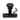 ULSA Violin Finetuner, Hill Style, Aluminum/Titanium Combo, Black