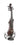 GEWA Novita 3.0 Electric 5-Strings Violin, Red Brown, With Universal Shoulder Rest Adapter