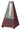 Wittner Maelzel Metronome, Plastic Casing, Mahogany Grain Design, Clear Lid, With Bell (812K)