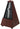 Wittner Maelzel Metronome, Plastic Casing, Mahogany Grain Design, With Bell (855111)