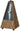 Wittner Maelzel Metronome, Genuine Oak Casing, Dark Brown, Matte, With Bell (818)