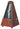 Wittner Maelzel Metronome, Solid Wood Casing, Mahogany Brown, Matte, With Bell (811M)