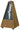 Wittner Maelzel Metronome, Solid Wood Casing, Walnut Brown, Matte, With Bell (813M)