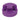 Tourte-Style Mute, 2-Hole Round, Violin, Purple
