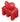 Artino Petite Mute, Whale, Red, 3/4 Violin-Viola
