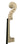 Violin Neck, White, European Maple/African Ebony, German-Made, Beautifully Flamed