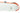 PURE by GEWA Violin Case, Polycarbonate Fun, Shaped, White/Orange, w/Subway Handle