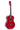 GEWA Basic Classical Guitar 4/4 Transparent Red